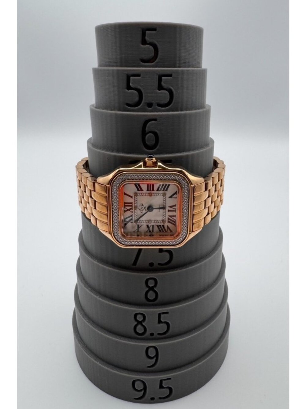 GV2 Gevril Milan 12101 Diamond Watch Rose Gold Swiss Quartz 027/500 Working - Picture 11 of 13